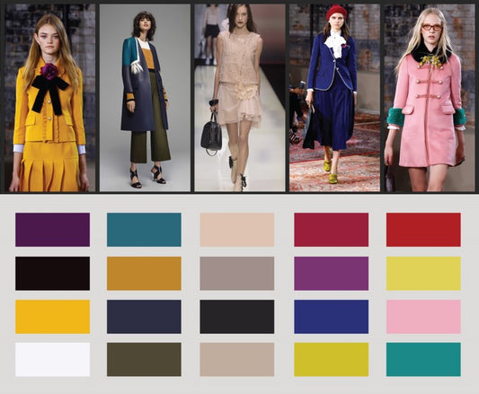 Wardrobe color palette for Indian skin tone for spring season 2023