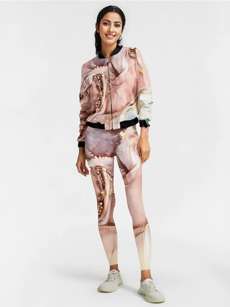 StyleSplash Marble Print Activewear