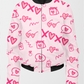 Adorable Pink XOXO Print Bomber Jacket With Leggings Co Ord Set