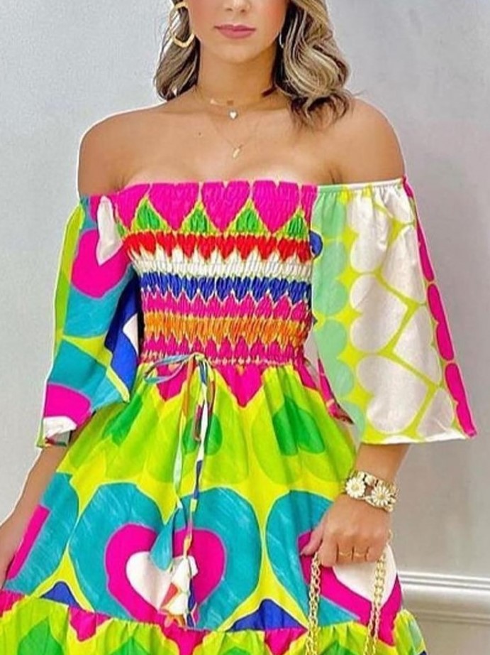Attractive High Rise Fitted Green Dress -Ships in 24 Hrs