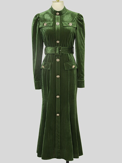 Fabulous Green Mermaid Party Dress