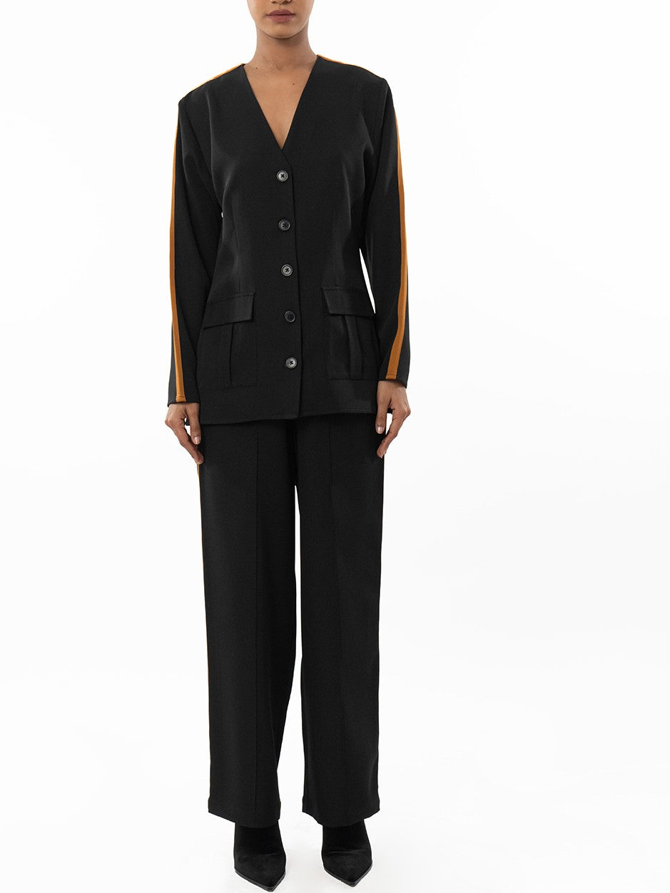 Formal Look Black Co Ord Set