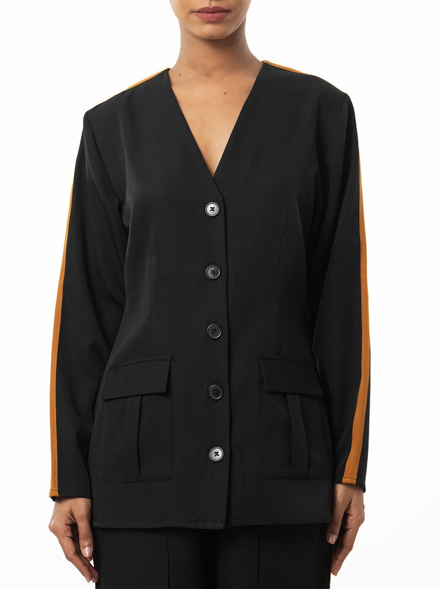 Formal Look Black Co Ord Set