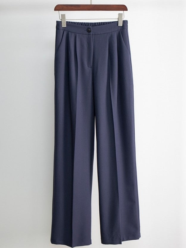 Modern Single Breasted Sleeveless Pants Suit Set