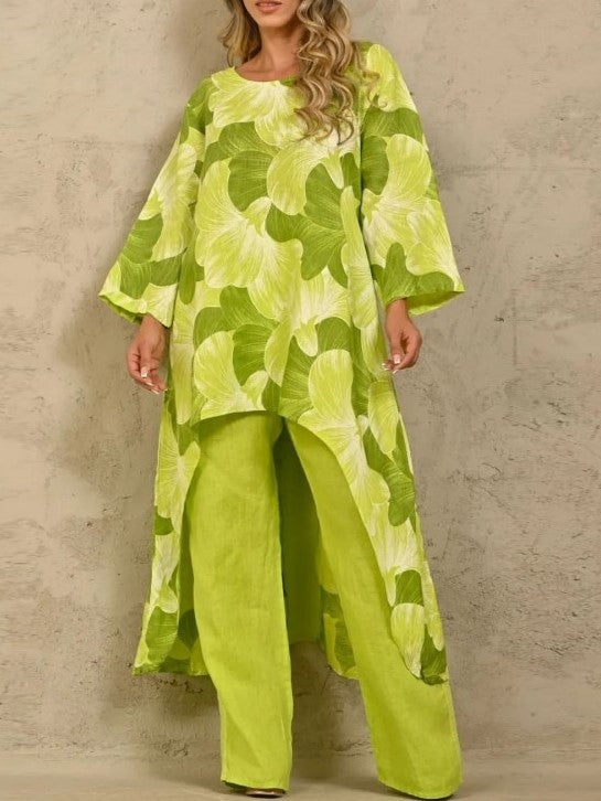 Trending Irregular Printed Co ord Set