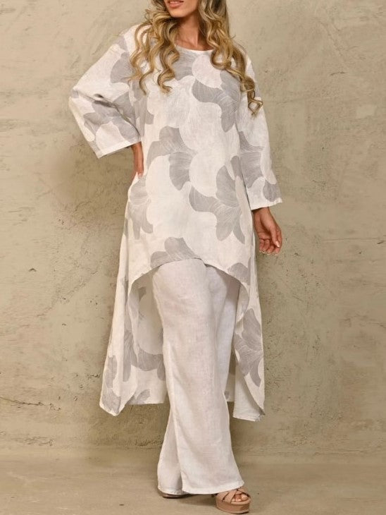 Trending Irregular Printed Co ord Set
