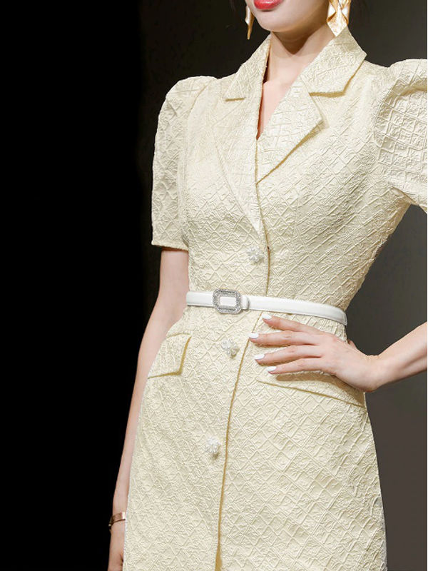 Vintage Style Irregular Bodycon Dress