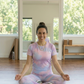 Charming Pastel Gradient Print | Activewear Coord Set Tshirt With Tummy Tuck Leggings | Multi Sport | Odour Free