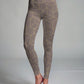 Stylish Abstract 3D Print Premium Oversized Tee With Tummy Tuck Body Shaping Leggings Co-ord Set