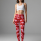 Attractive Japan Inspired Print Premium Oversized Tee With Tummy Tuck Body Shaping Leggings Co-ord Set
