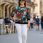 Cool Grafitti Print Multicoloured Sweatshirt