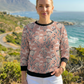 Cute Pastel Floral Print Sweatshirt