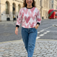 Lovely Watercolour Heart  Print Sweatshirt