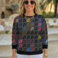 Sweet Music Print Sweatshirt