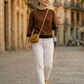 Bestseller Brown Solid Sweatshirt