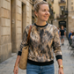 Chic Animal Fur Print Sweatshirt
