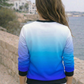 Hotselling Hues Of Blue Gradient Print Multicoloured Sweatshirt