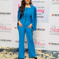 Premium Formal Wear Blazer With Vest And Pants Blue Set