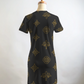 Iconic Luxe Print Black T Shirt Dress
