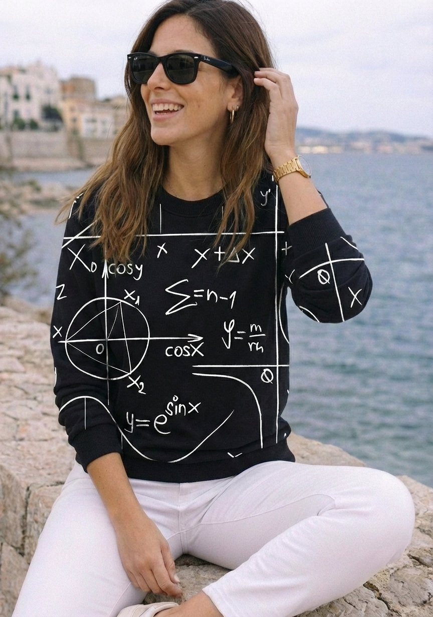 Must Have Math Print Sweatshirt