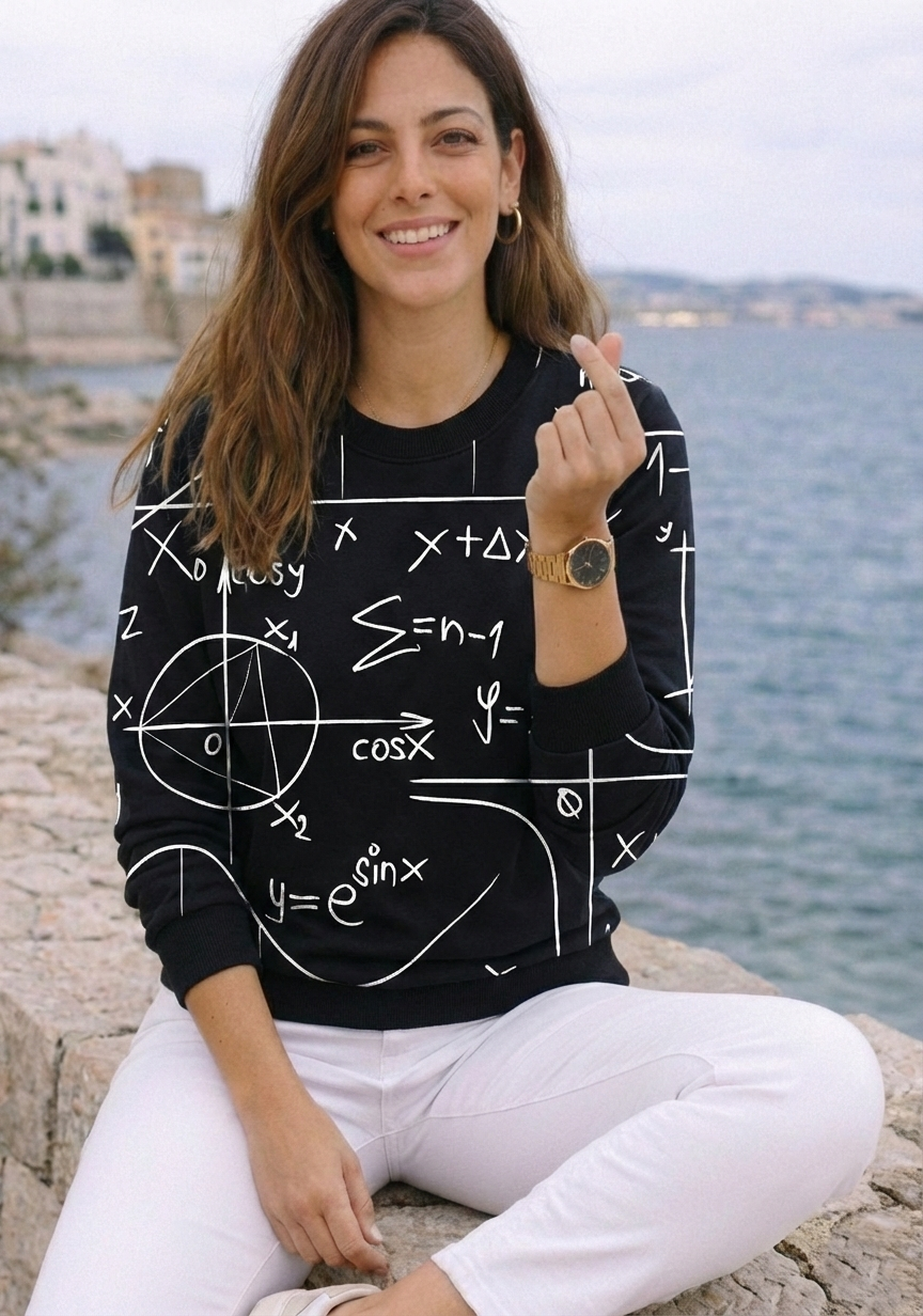 Must Have Math Print Sweatshirt