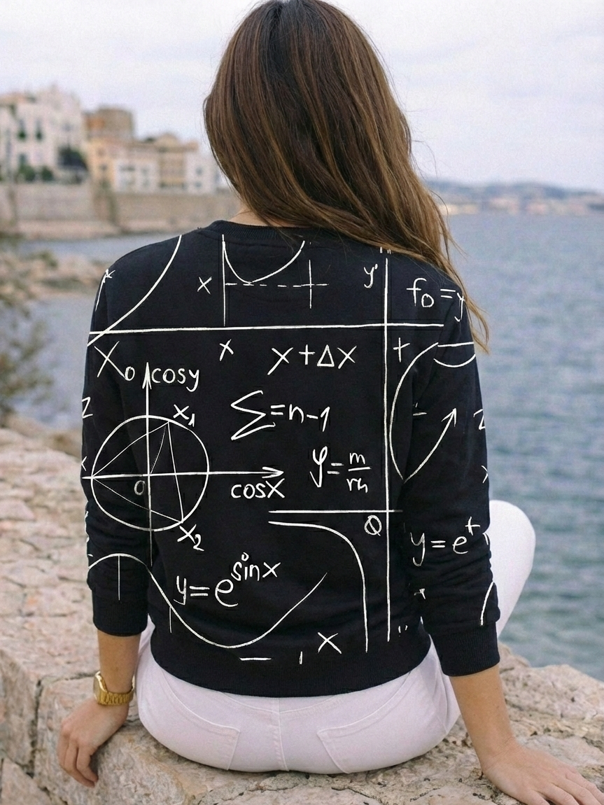 Must Have Math Print Sweatshirt