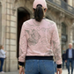 Pretty Pink Floral Print Sweatshirt