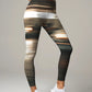 Pickleball | Paddleball | Activewear Coord Set Tshirt With Tummy Tuck Leggings | Trailing Light Print