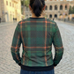 Oxford Vibe Smart Plaid Print Green Sweatshirt