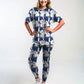 Adorable Singing Cats Print Premium Oversized Tee With Tummy Tuck Body Shaping Leggings Co-ord Set