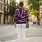Elite Abstract Print Lilac Sweatshirt
