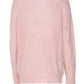 Sweet Winter Style Long Sleeve Pink Loose Sweater Top