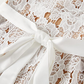 Beautiful Crochet Lace A Line Dress