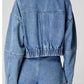 Chic Cargo Denim Jacket Co Ord Set