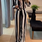 Classy Monochrome Black & White Co ord Set