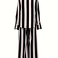 Classy Monochrome Black & White Co ord Set