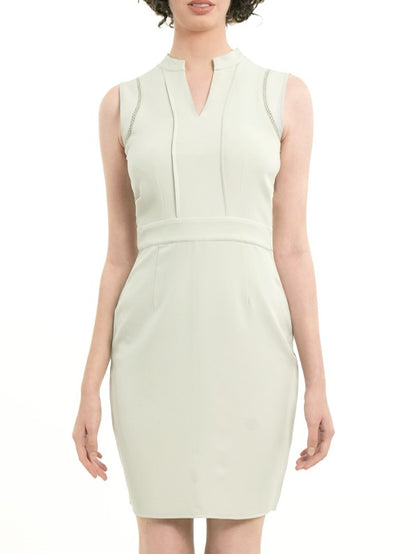 Elegant Formal Wear Sleeveless Grey Dress