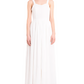 Evergreen White Sleeveless Maxi Dress