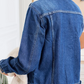 Fashionable Fleece Lined Denim Winter Jacket