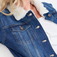 Fashionable Fleece Lined Denim Winter Jacket