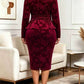 Latest Fashion Printed Top With Ruched Skirt Co ord Set
