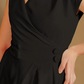 New Arrival Front Black Slit Dress