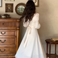 New Arrival Satin Beam Long Dress