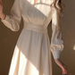 New Arrival Satin Beam Long Dress