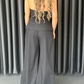 Premium Fashion Halterneck Waistcoat Vest Coat With Pants Co ord Set