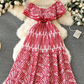 Pretty Off Shoulder Pink Cut Out Maxi Dress