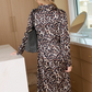 Smart Leopard Print Maxi Dress
