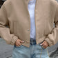 Smart Single Breasted Long Sleeve Jacket