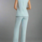 Sophisticated Long Vest Coat And Pant Set