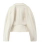 Splendid Short Puff Blazer With Wide Leg Pants Set